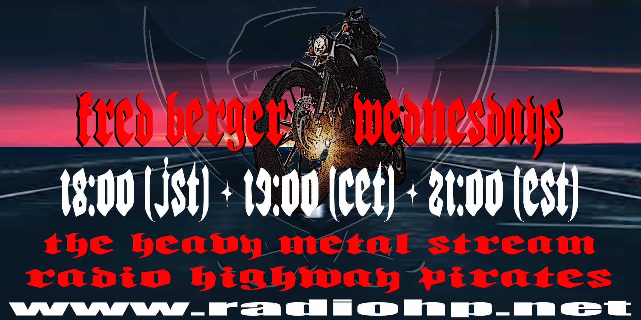 last show with fred berger radio highway pirates